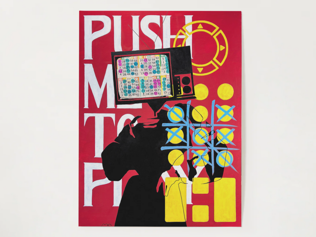 PUSH ME TO PLAY Print